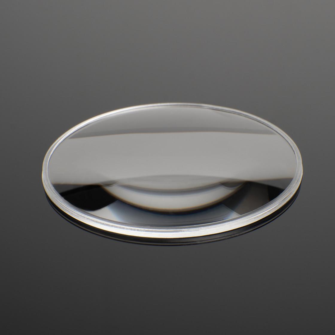 Acrylglas-Linse Ø 62 mm, f +275 mm