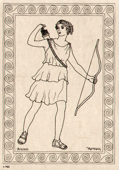 Gods Gallery Greece - 12 cards