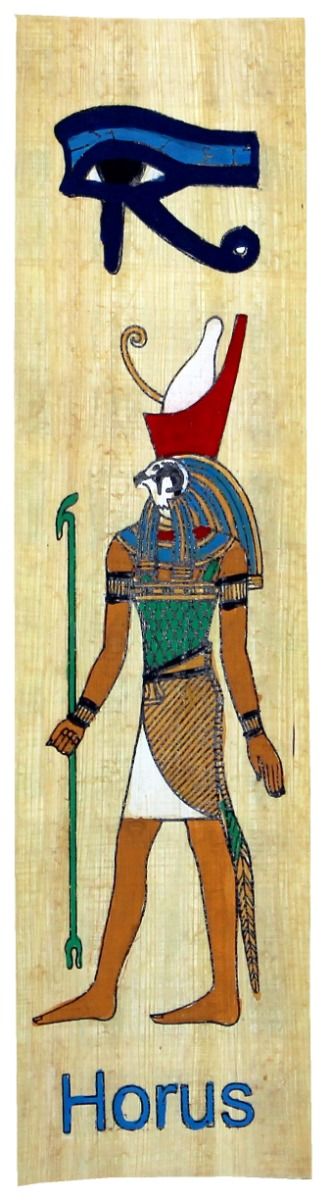 Horus bemalt