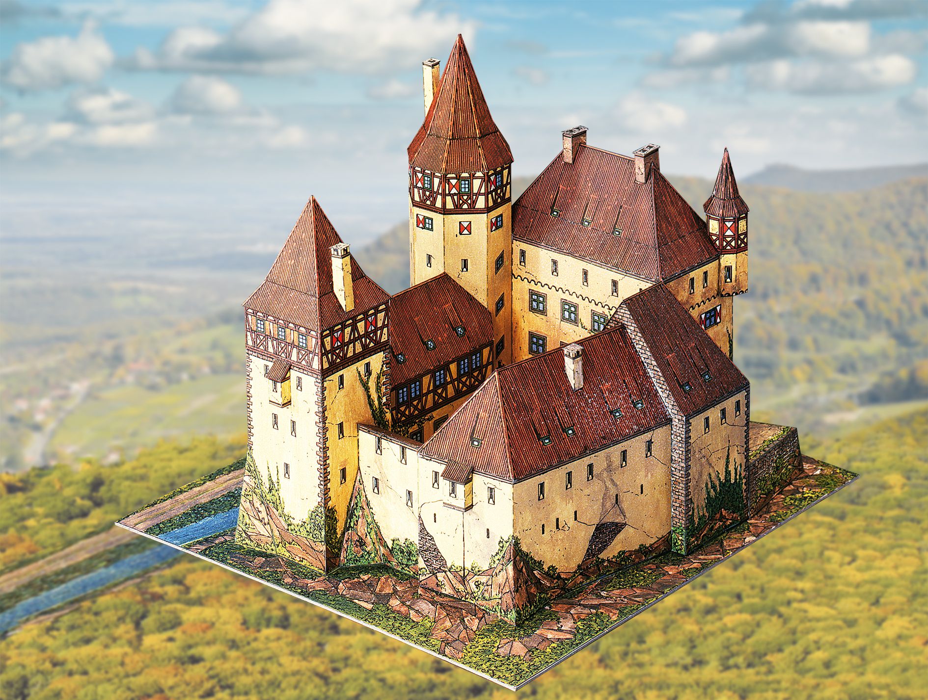 Schreiber-Bogen - Burg Bärenfels