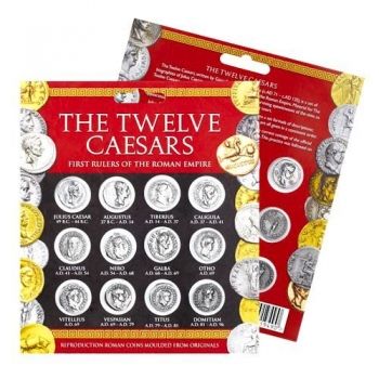 Replica Ancient Roman Coinage “Twelve Caesars” Coin Set 
