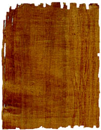 Antik-Papyrus Blanko - 22 x 32 cm A4 – Naturrand