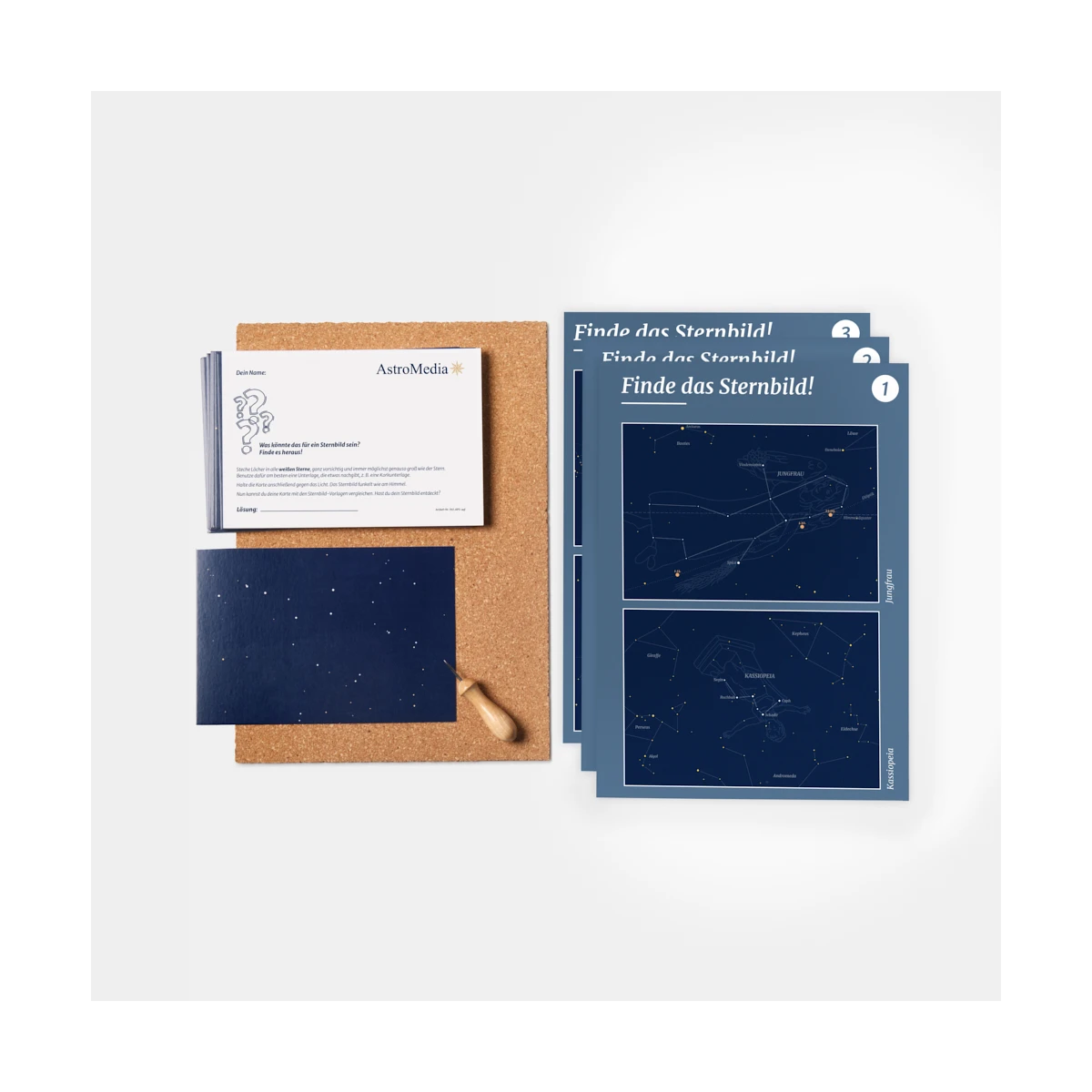 Die Sternbildsuche - 18 Sternbilder