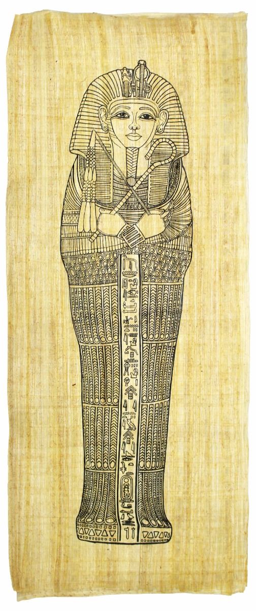 Papyrus Gross-Formate - Der Sarkophag des Tut-Anch-Amun