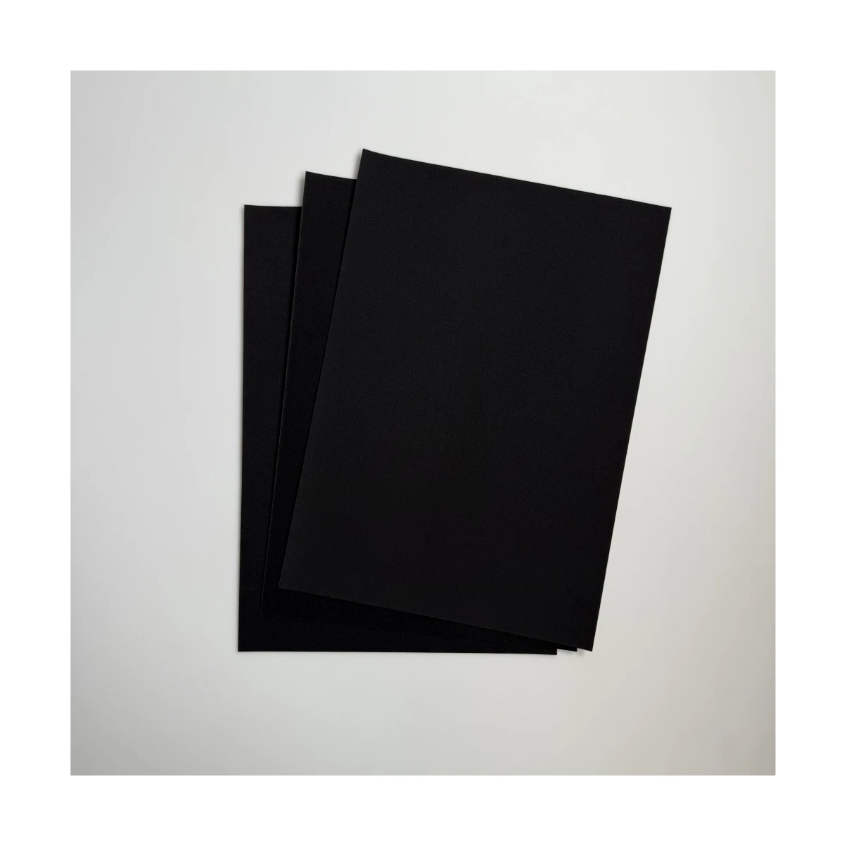 Velourspapier, nachtschwarz