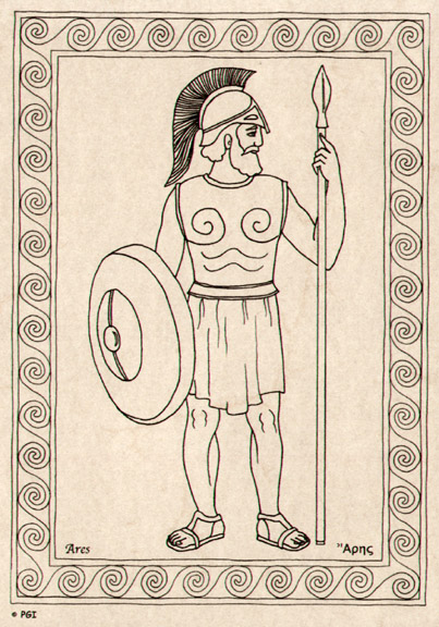 Gods Gallery Greece - 12 cards