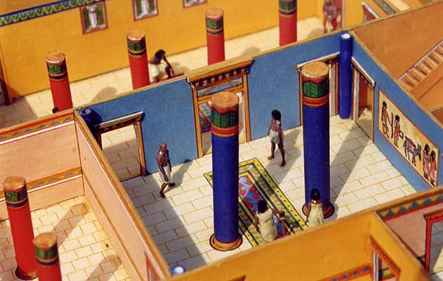 Das Ägyptische Wohnhaus - Schreiber Bogen