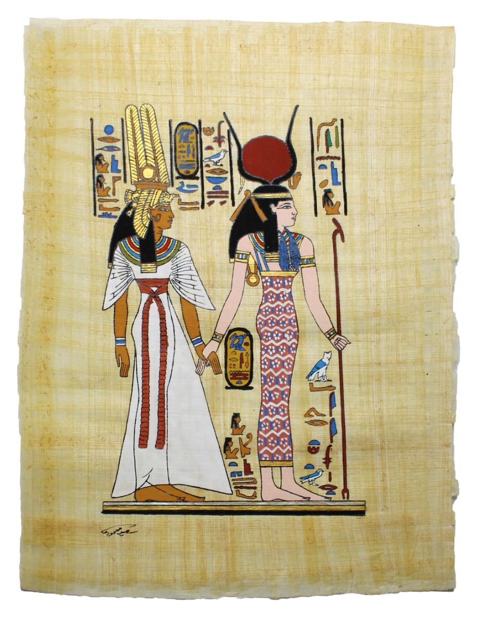 Isis mit Nefertari bemalt
