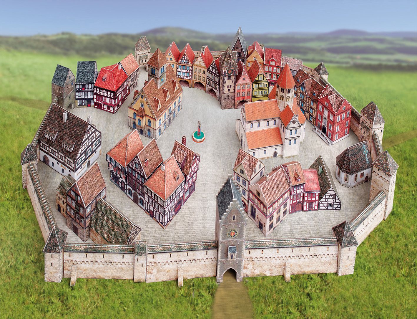 Mittelalterliche Kleinstadt
