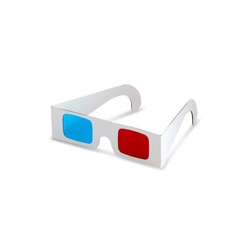 Die 3D-Brille (Rot/Cyan)