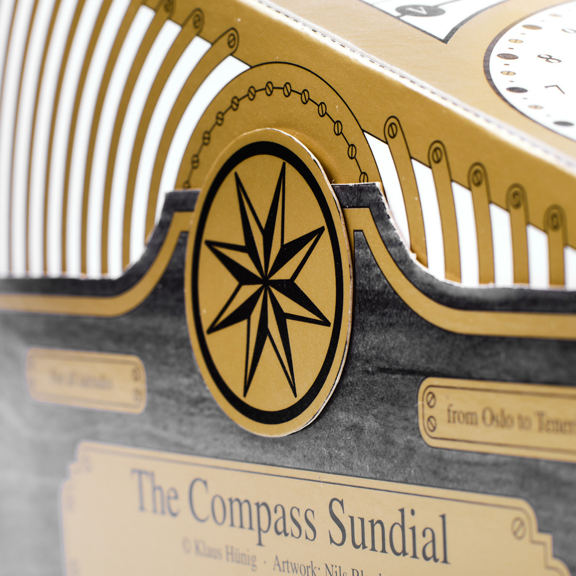 Die Kompass-Sonnenuhr - AstroMedia