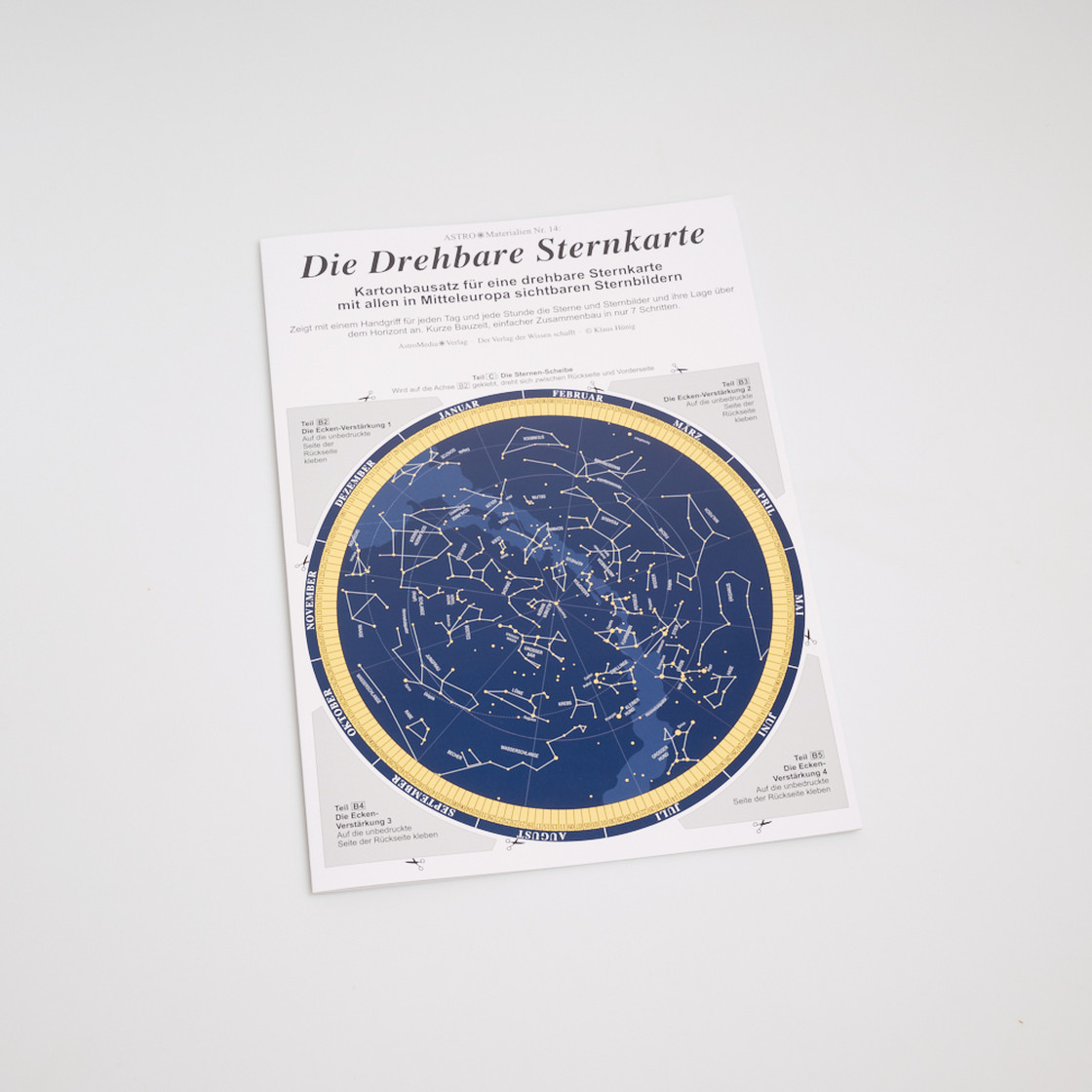 La carte en étoile tournante - AstroMedia