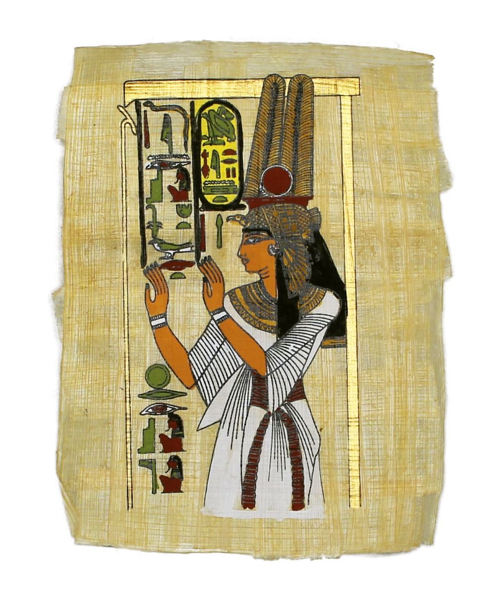 Nefertari bemalt