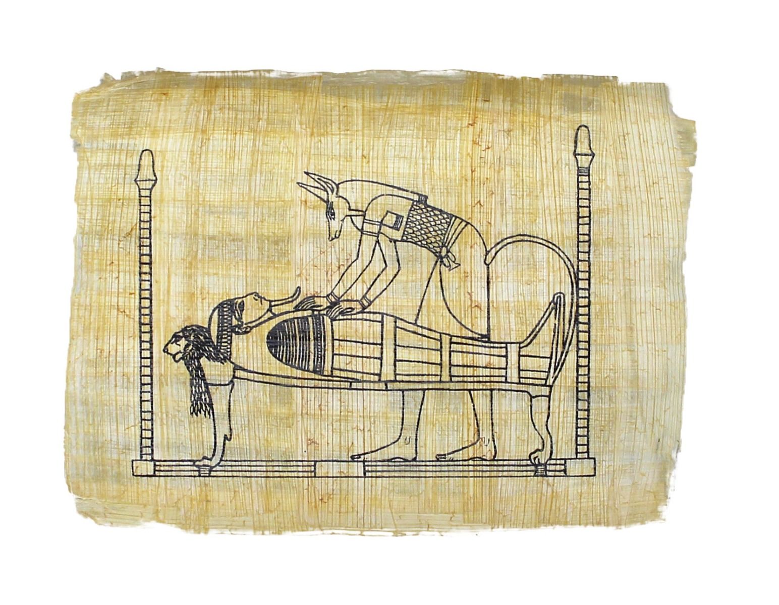 Anubis und Mumie