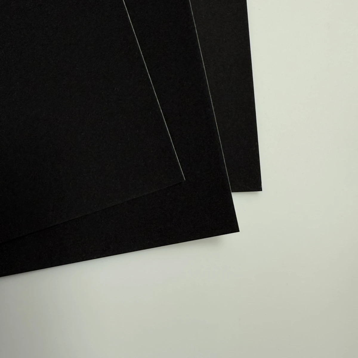 Velour paper, midnight black