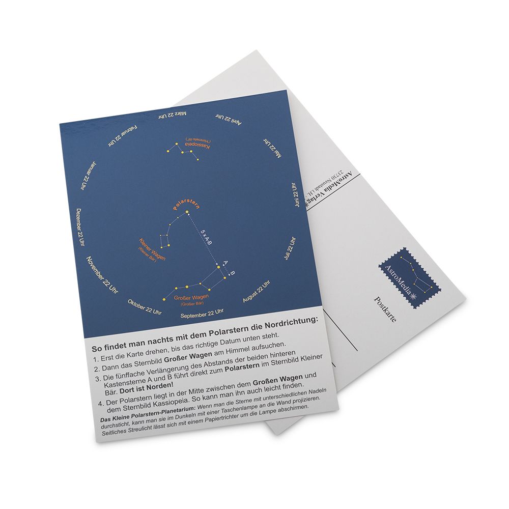 Der Postkarten-Polarsternfinder - AstroMedia