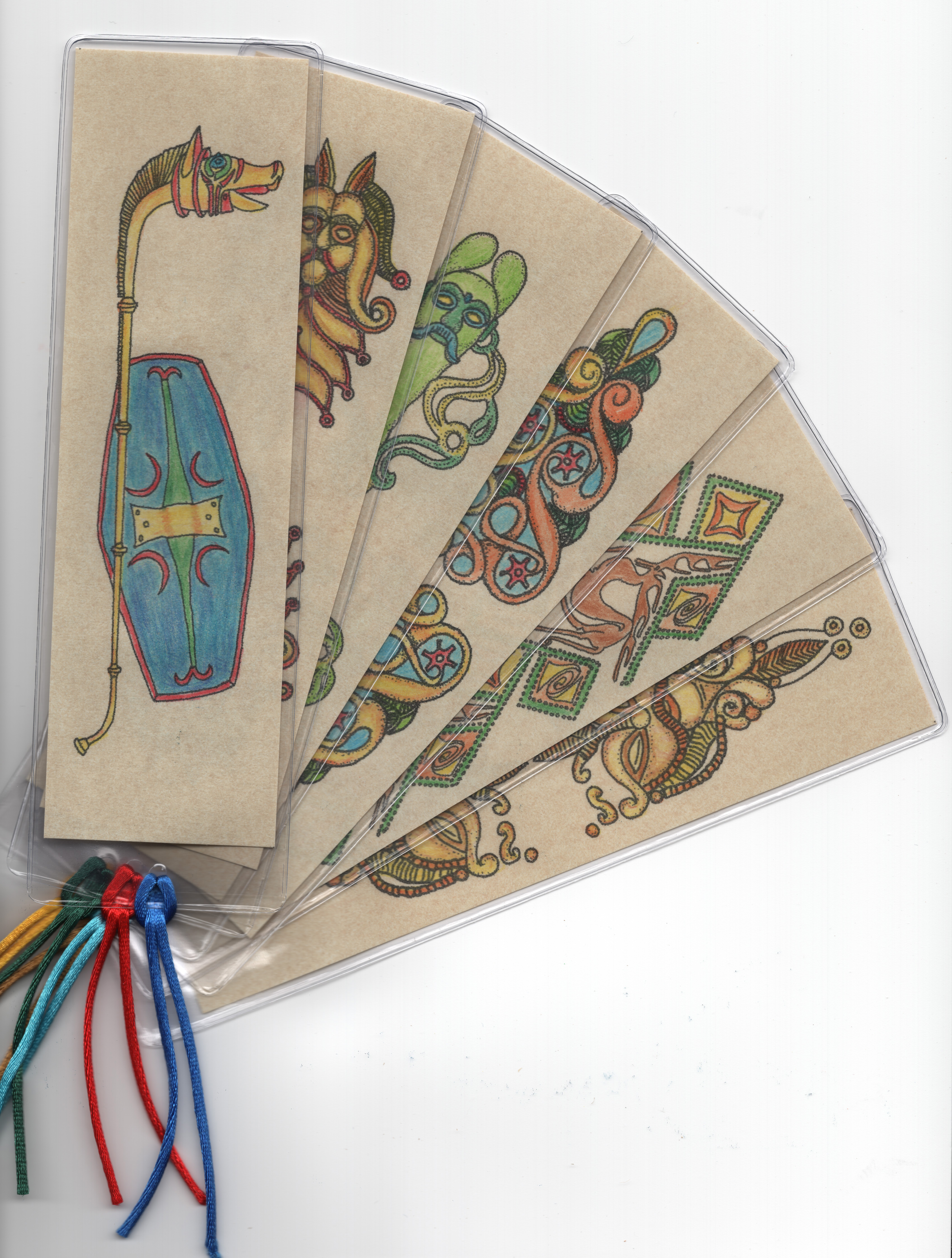 Info-Blatt /Anleitung - Lesezeichen "Kelten"