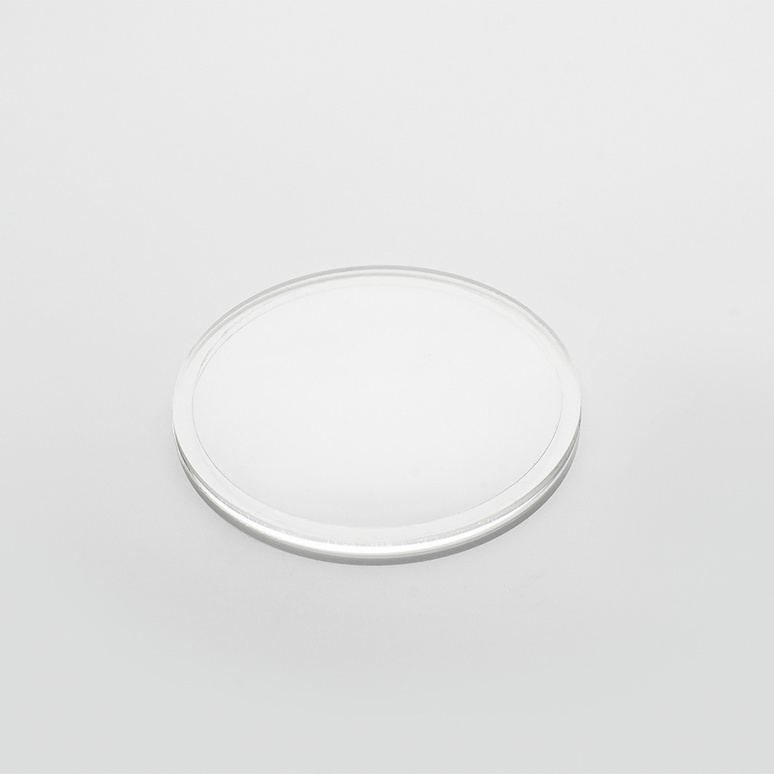 Lentille en verre acrylique Ø 34,5 mm, f +225 mm