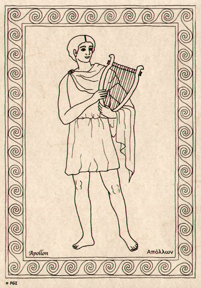 Gods Gallery Greece - 12 cards