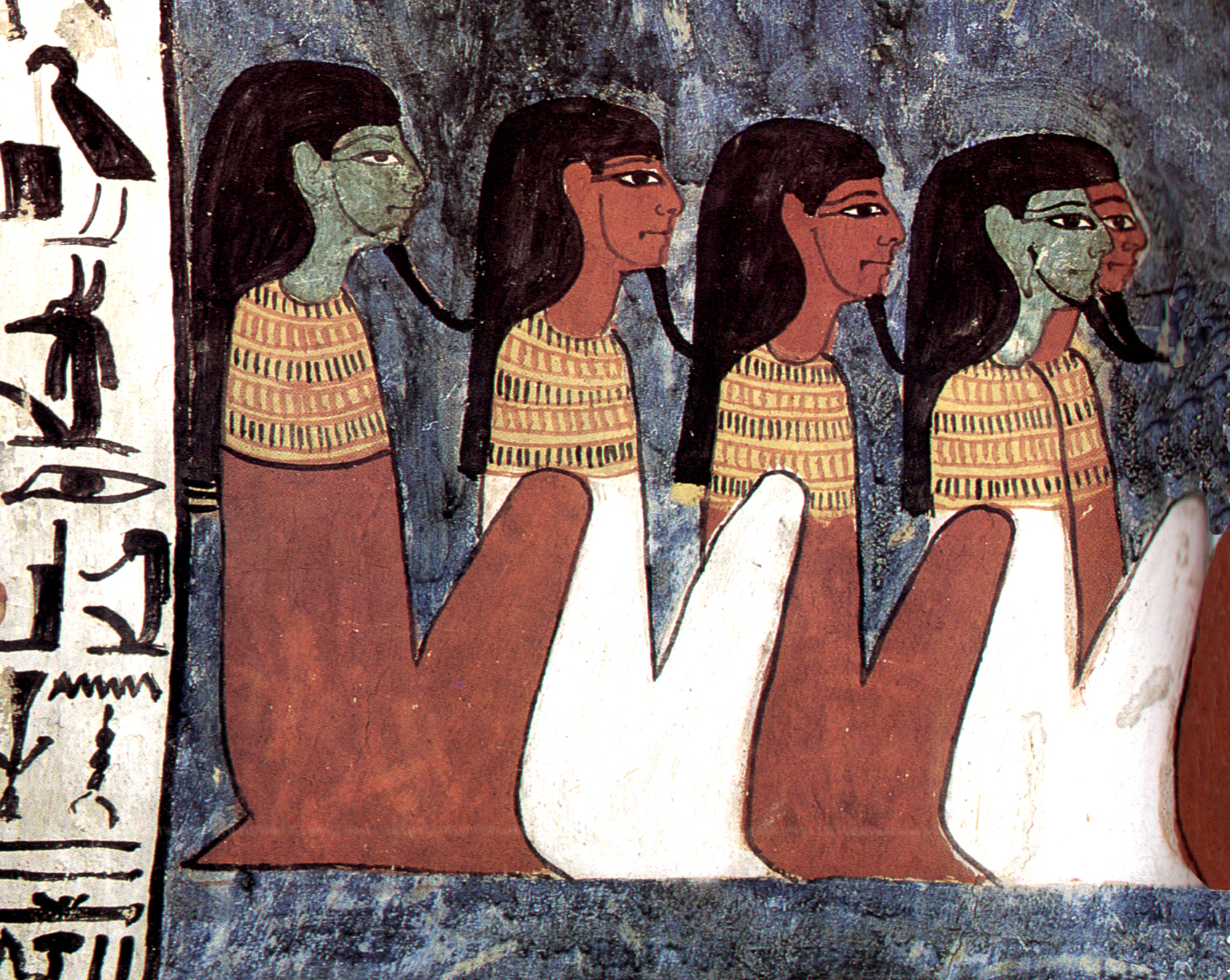 Gipsplatte Fünf Götter der Sterne