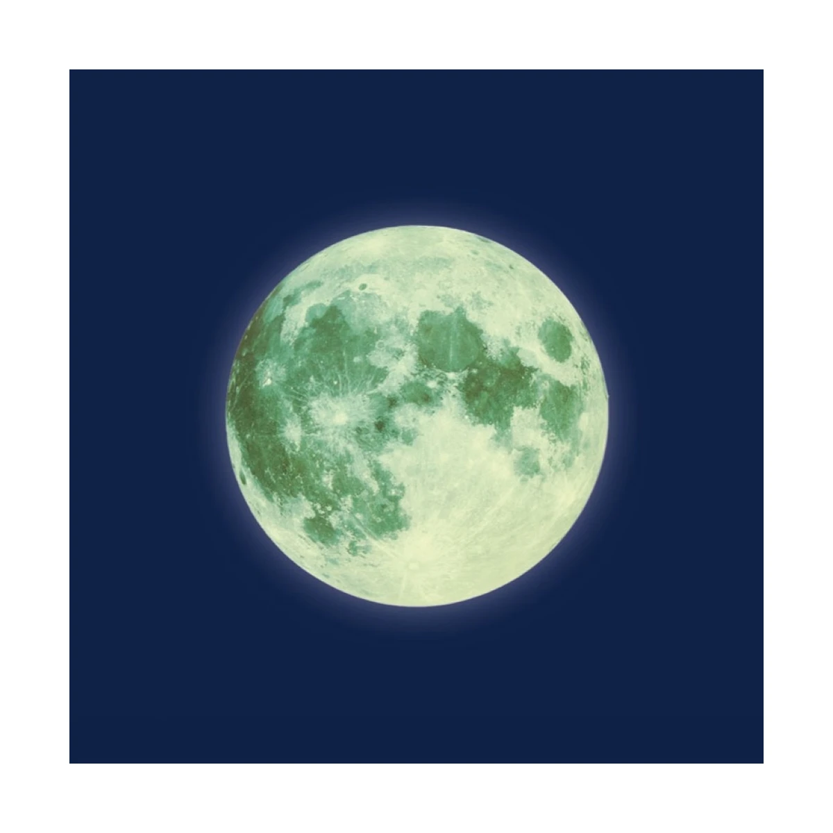 The moon glows in the dark - AstroMedia
